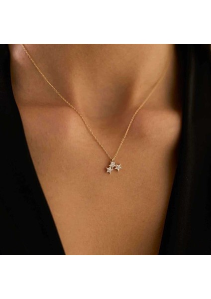 Üç Yıldız Kolye