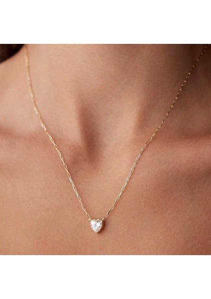 Mini Ataç Kalp Kolye fiyatları