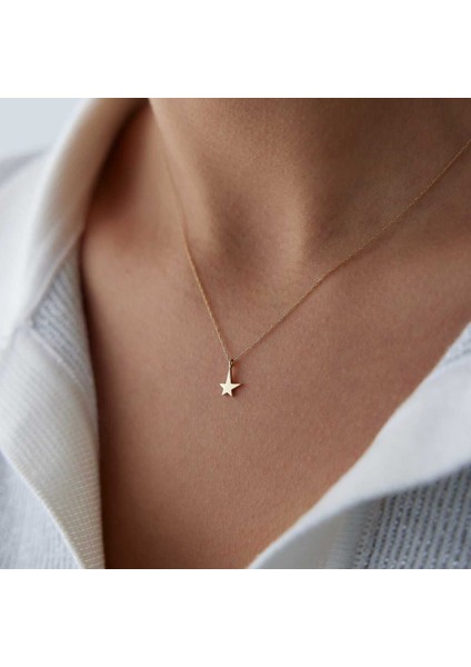 Mini Yıldız Kolye