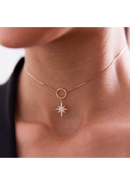 Kutup Yıldızı Choker Kolye