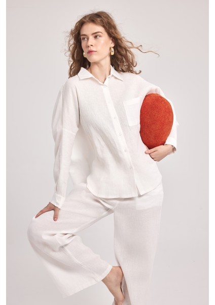 Oslo - Keten Pantolon