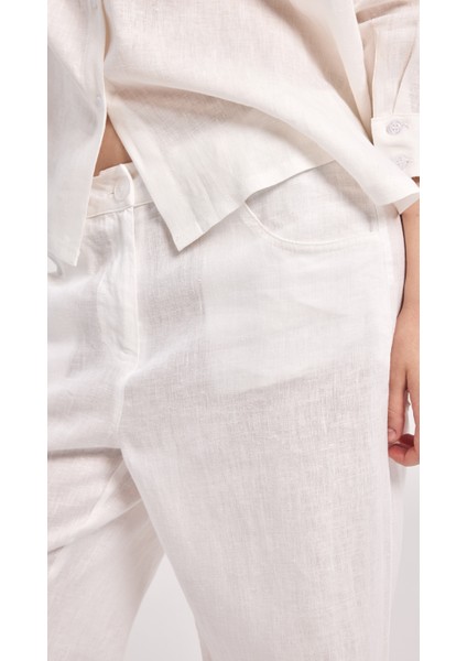 Oslo - Keten Pantolon