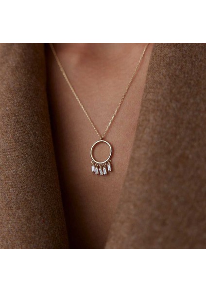 Halka Sallantılı Baget Kolye
