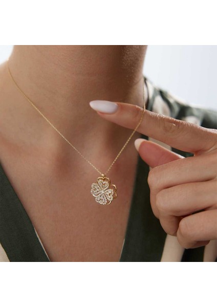 Çark Yonca Kolye fiyatları