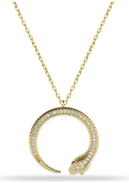 Kalemli Taşlı Yılan Kolye modelleri