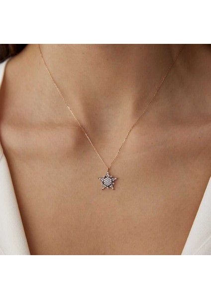 Taşlı Küçük Yıldız Kolye fiyatları