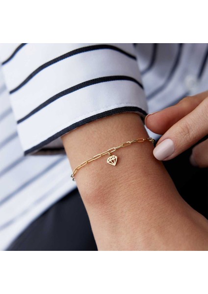 Elmas Charm Bileklik