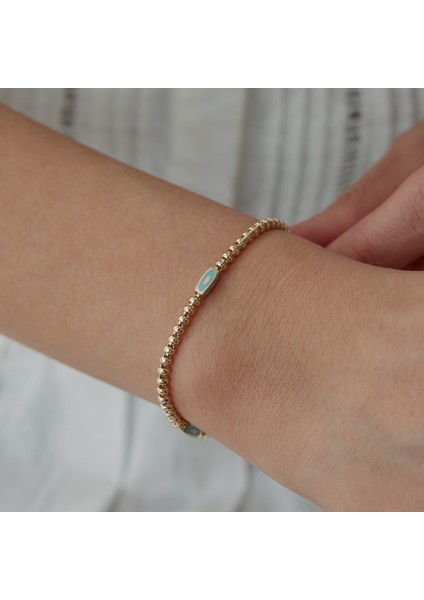 Mineli Dörtgen Top Bileklik