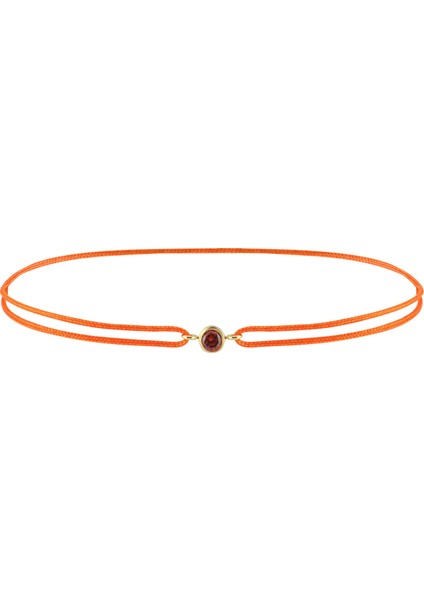 Oğlak Burcu Garnet Ipli Bileklik