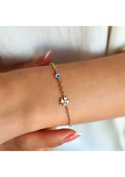 Yoncalı Mineli Bileklik