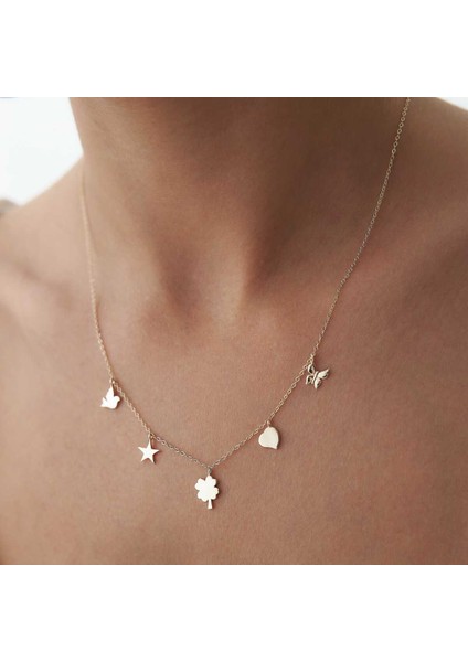 Figurlu Şans Kolyesi