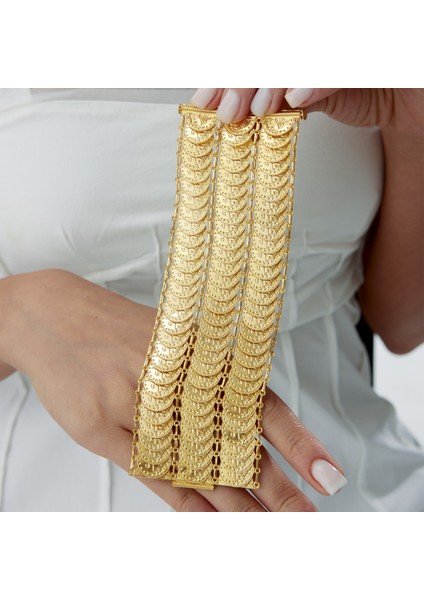 Üç Sıra Tuğra Baskılı Kelepçe modelleri