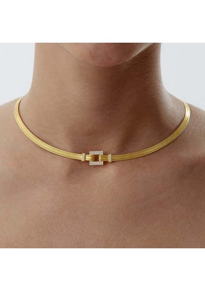 Taşlı Kare Trabzon Set