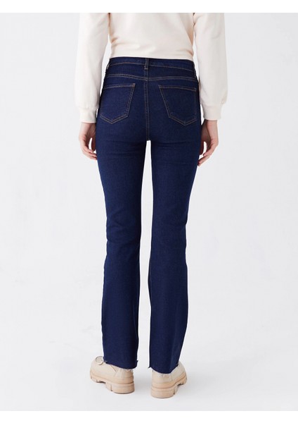 Lcw Modest Siyah Straight Fit Kadın Jean Pantolon indirimleri