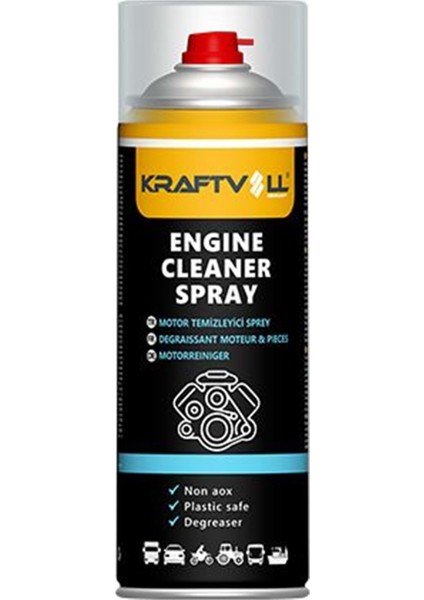 Motor Temızleme Sprey - Solvent 500ML 3 Adet