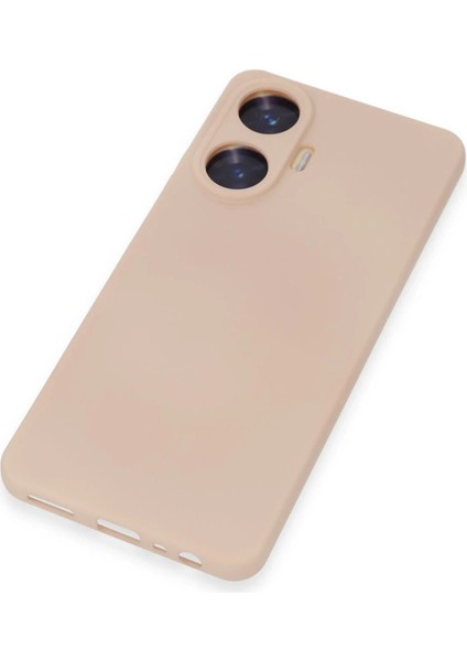 Newface Realme C55 Kılıf Nano Içi Kadife Silikon - Pudra (K0) modelleri