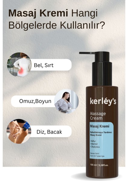 Masaj Kremi, Kafur ve Okaliptüs İçeren Masaj Kremi 100 ml fırsatları