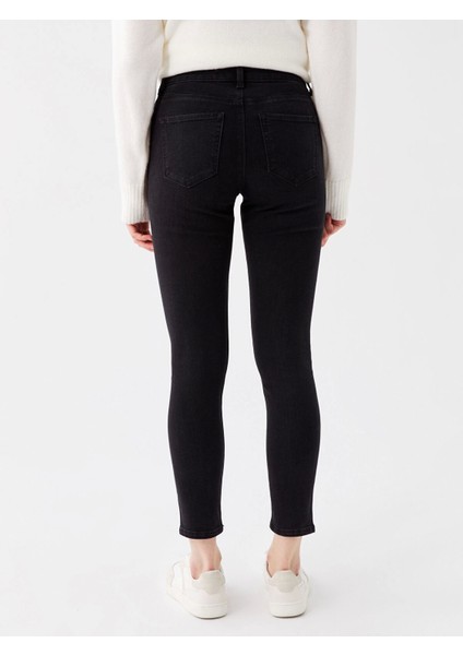 Lcw Jeans Siyah Mercury Skinny Fit Kadın Jean Pantolon Pantolon indirimleri