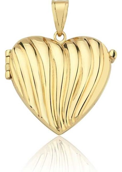 Term Kalp Kapaklı Kolye Ucu