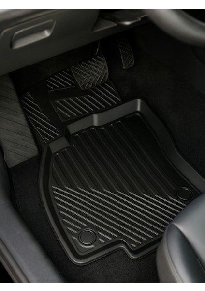 Audi Q3 2018+ 3D Havuzlu Oto Paspas – Kauçuk, Koku Yapmaz, Kaymaz Taban, Araca Özel fiyatları