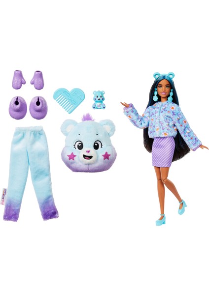 Cutie Reveal Sevimli Ayıcıklar Bebek ve Aksesuarları, Hayalperest Ayıcık ve 10 Sürpriz Içeren 2. Seri JFV61 modelleri