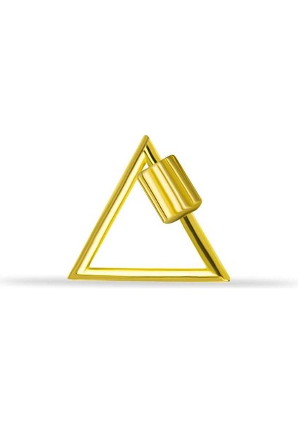 Düz Üçgen Charm Kilidi