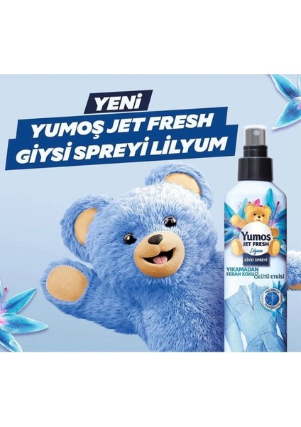 Jet Fresh Giysi Spreyi 200 ml Orkide x 4 & Jet Fresh Giysi Spreyi 200 ml Lilyum x 4 modelleri