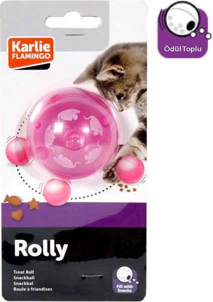 Karlıe Kedi Oyuncağı Ödül Topu 5,5cm Sptgl