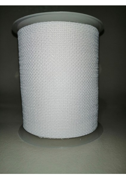 Kanaviçe Şerit 10CM -Beyaz -1 Metre