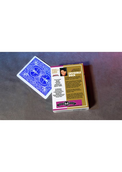 Invisible Deck Bicycle Mandolin Mavi fırsatları