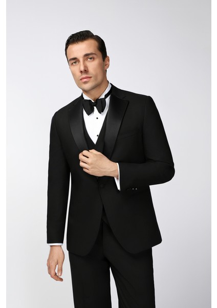 Regular Fit Mono Yaka Yelekli Smokin & Damatlık fiyatları