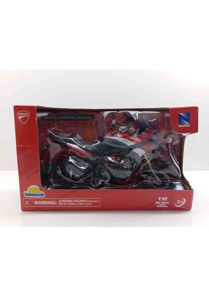 Dianomi - Newray 1:12 Ölçek Ducati Multistrada 1200 S Pikes Peak modelleri