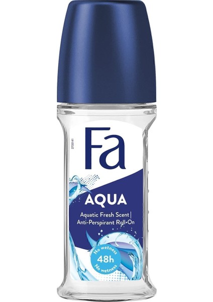 Aqua Roll-On 50 ml Deodorant - 3 Adet 48 Saat Kalıcı Okyanus Ferahlığı modelleri