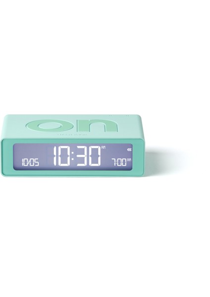 Flip Mini Şarj Edilebilir Alarm Saat Mint