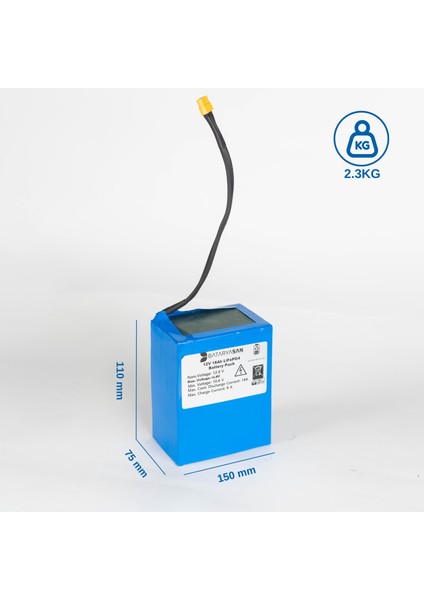 12V 18AH Lifepo4 (Lityum) Batarya Paketi fiyatları