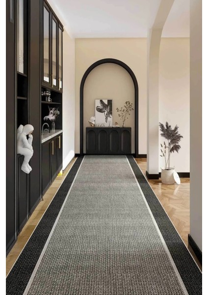 Dijital Kaymaz Yıkanabilir Modern Salon Halısı Mutfak Halısı Koridor Halısı Yolluk DC-7324