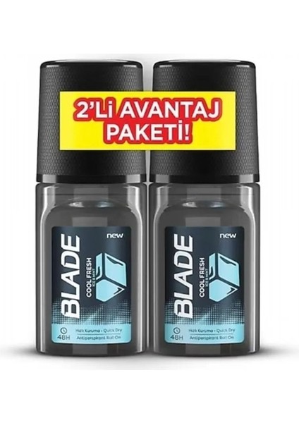 Cool Fresh Roll On 2 Adet 50 ml