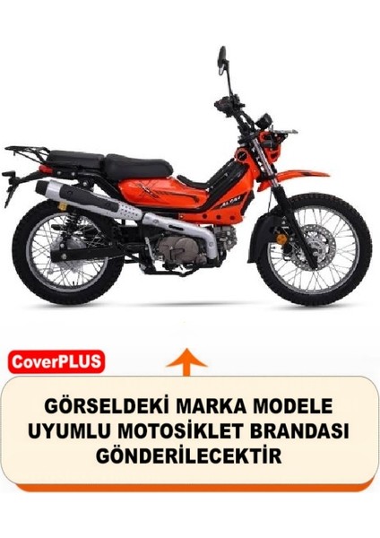 Altai Tank X125 Pro Branda Siyah Kırmızı-Dikişli Reflektörlü Motosiket Brandası Motor Örtüsü Çadır Su Geçirmez Motosiklet Kılıfı Motor Brandası fiyatları