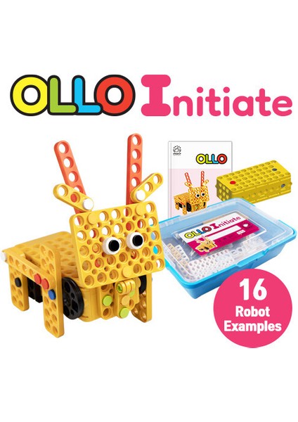 Ollo Initiate Robot Set : 16 Robot Dersi ile Mekanizmaları Öğrenin
