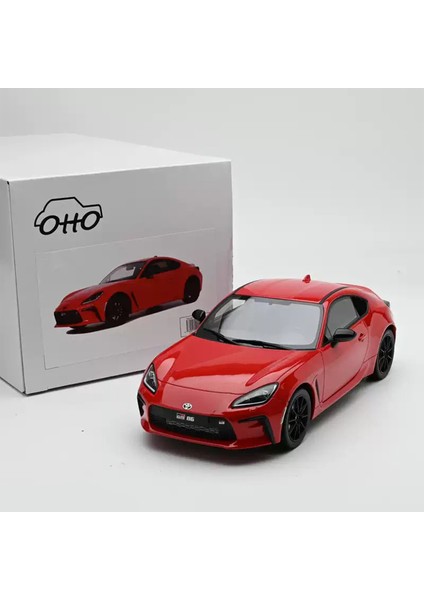1:18 Otto 2022 Toyota GR86 Rouge Flamboyant fırsatları
