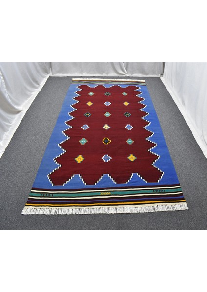 El Dokuma Benzersiz Bodrum Muğla Yörük Yün Kilim 6260 fiyatları