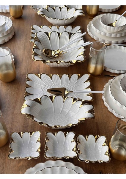 Yemek Takımı Royal Charme Twist Gold 88 Parça 6 Kişilik fiyatları