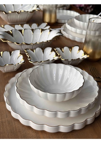 Yemek Takımı Royal Charme Twist Gold 88 Parça 6 Kişilik indirimleri