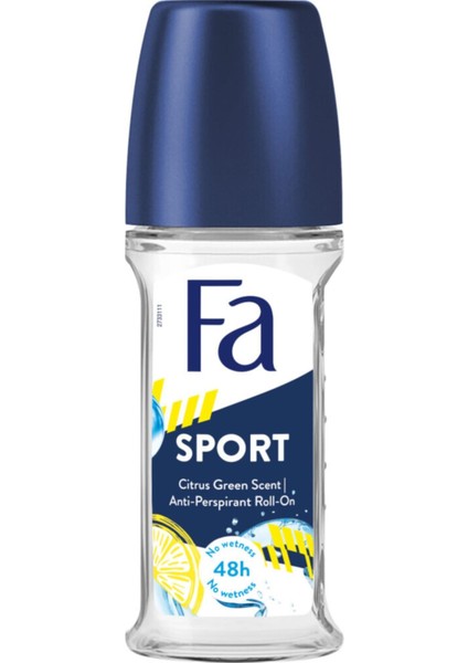 Men Sport Roll On 50 ml x 3 Adet