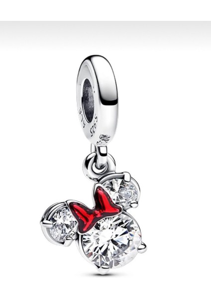 Taşlı Minnie Mouse Charm