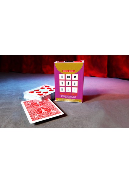 Invisible Deck Bicycle Kırmızı Oyun Kartları fiyatları