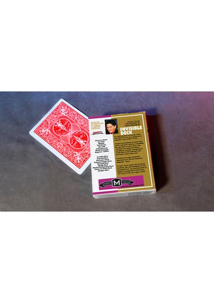 Invisible Deck Bicycle Kırmızı Oyun Kartları fırsatları