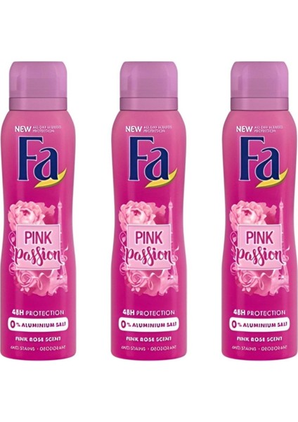 Deo Pınk Passıon 150ML x 3 Adet