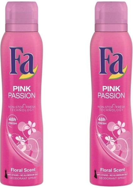 Deodorant Sprey Pink Passion 150 ml (3 Adet) fiyatları