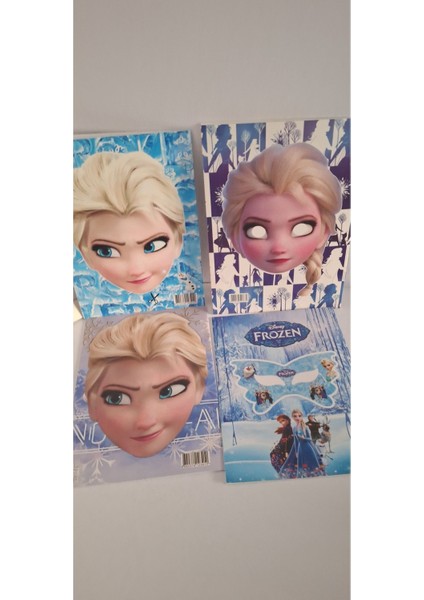 Mutlu Anılar Parti Evi Frozen 4lü Boyama Kitabı Seti fiyatları
